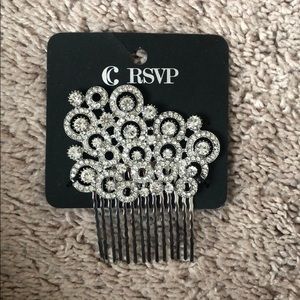 Rhinestone hair piece